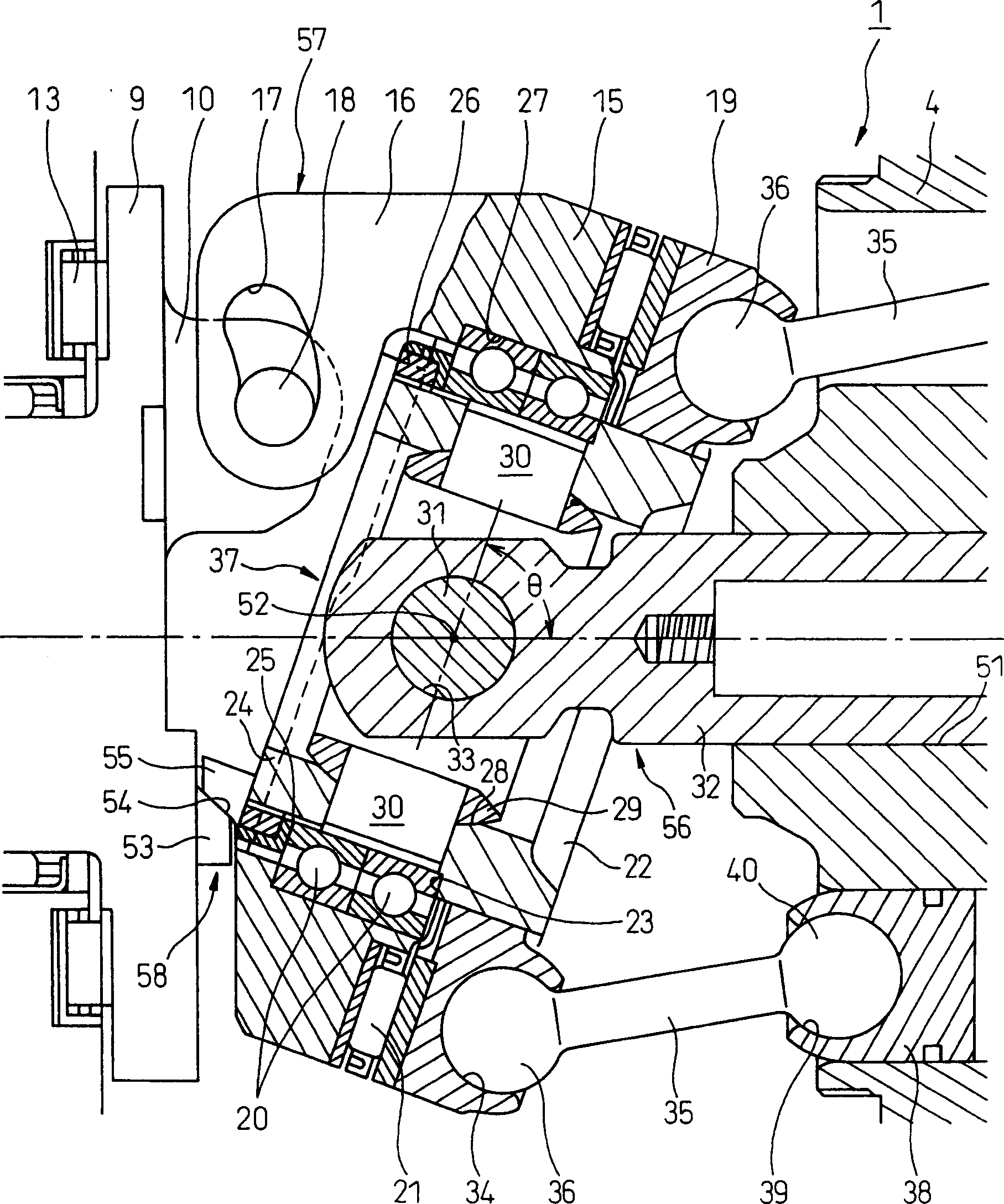 Taumelscheiben-verstellkompressor