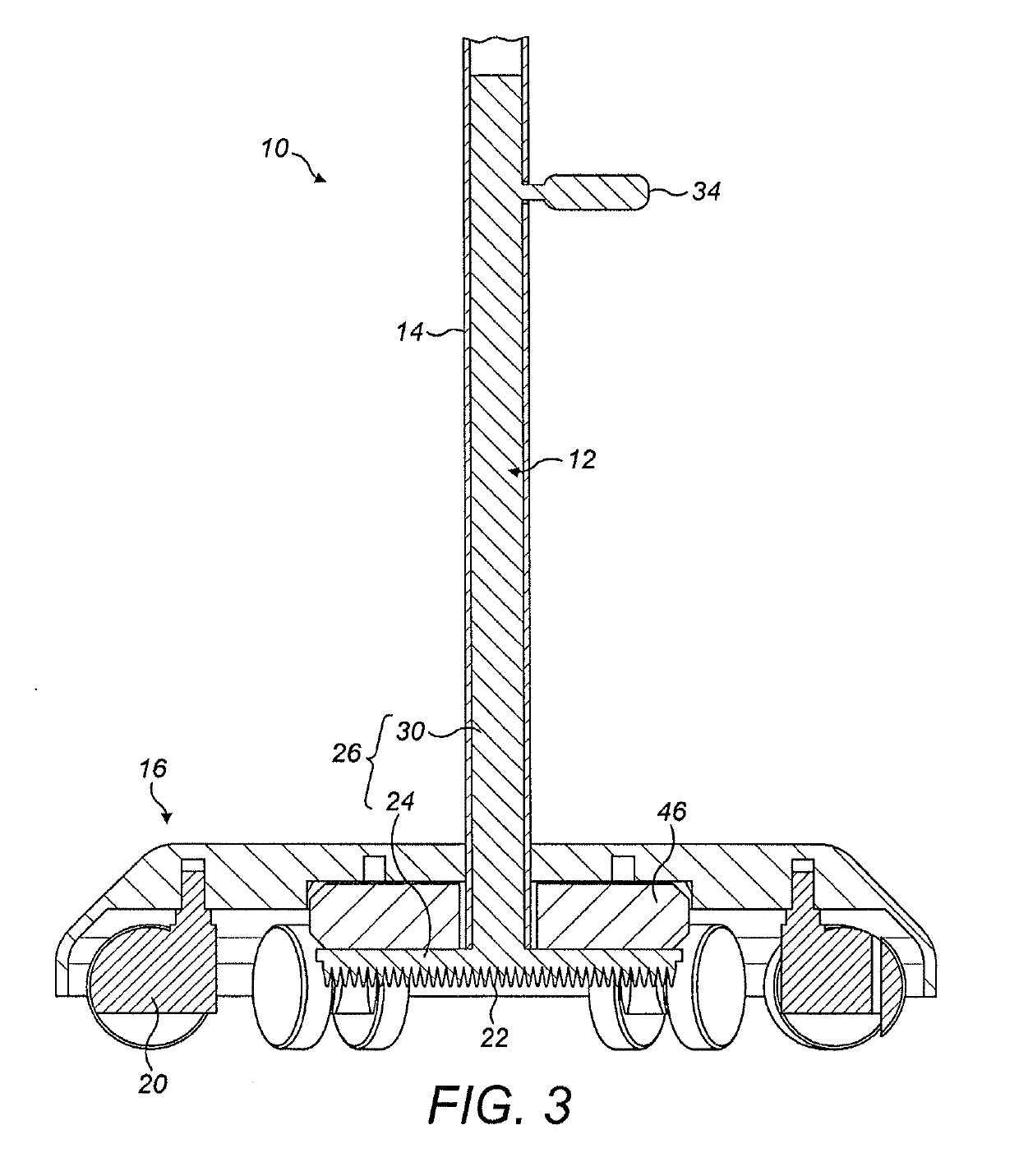 Brake Device for a Trolley