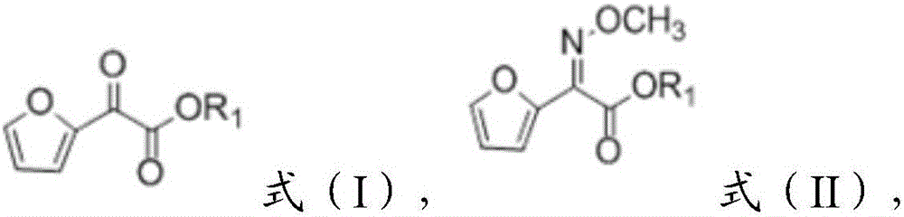 Preparation method of 2-methoxyimino-2-furyl ammonium acetate
