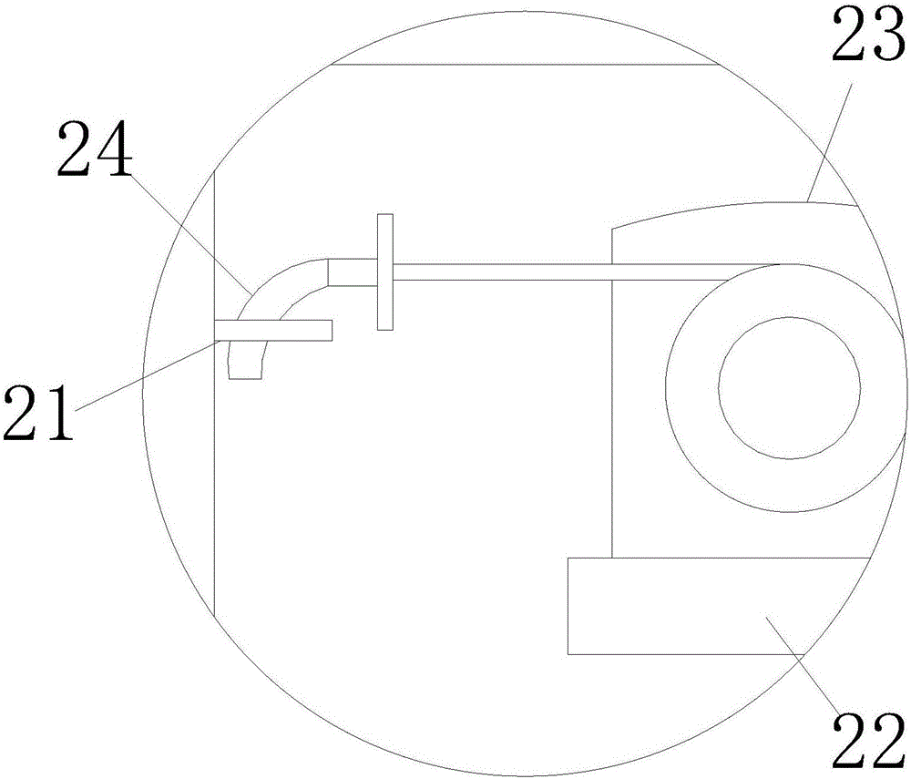 Steel band unwinding device with width capable of being adjusted according to diameter of steel band