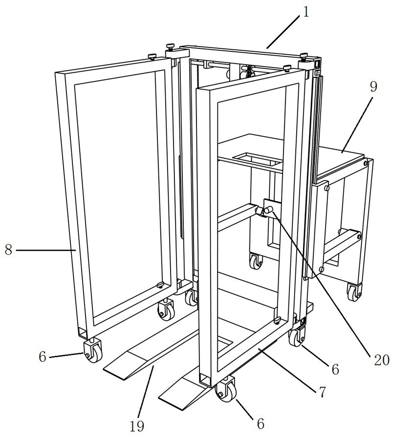 A multifunctional foldable household crane