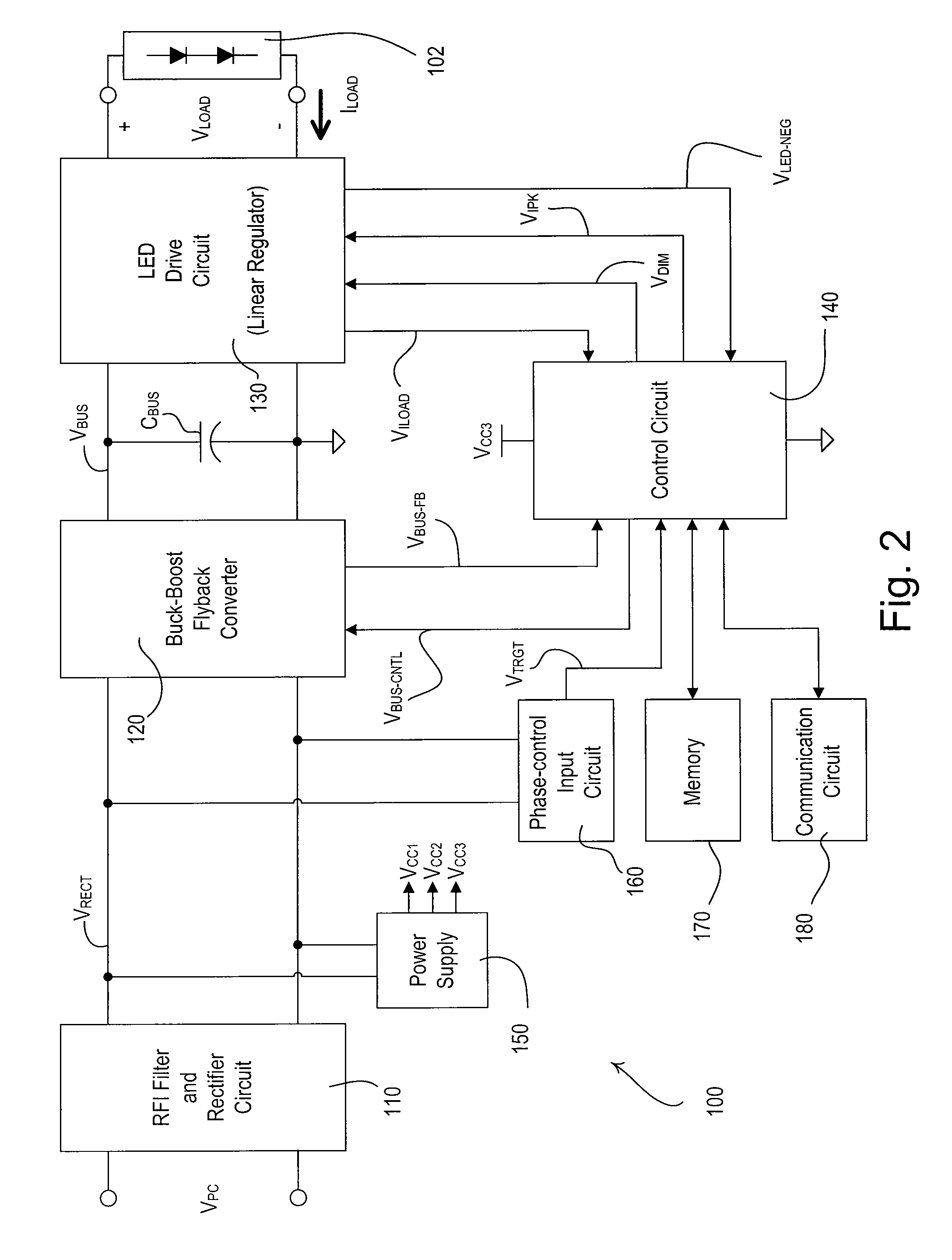 Configurable load control device for light-emitting diode light sources