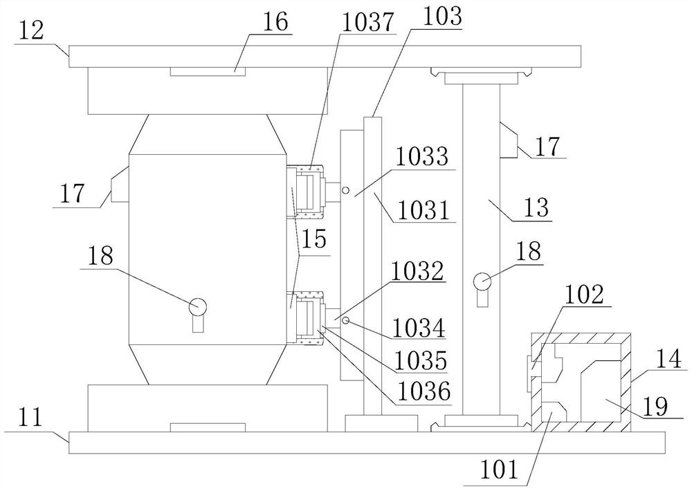 Damper health monitoring system and method based on real-time monitoring of Internet of Things