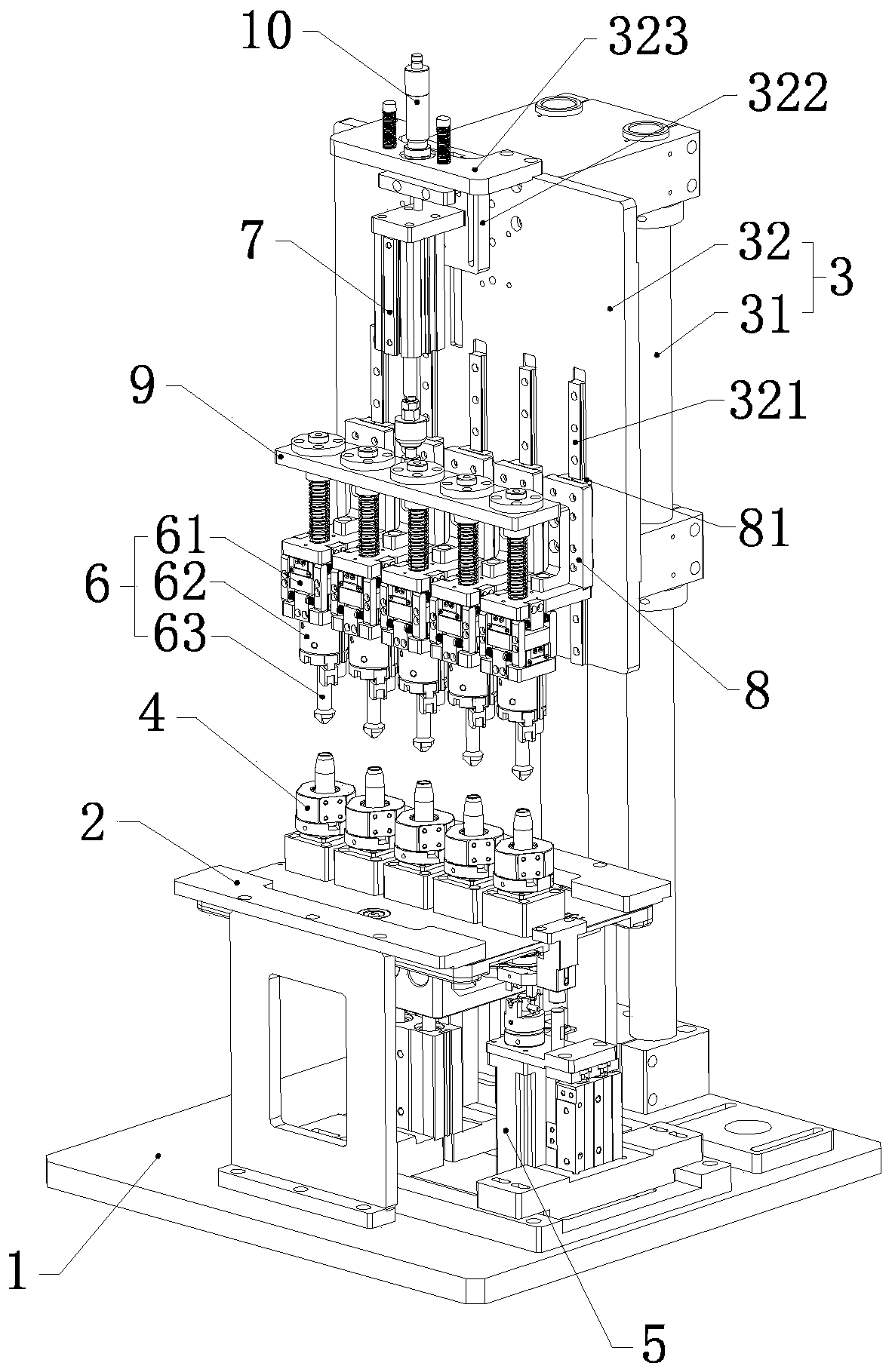 Chamfering mechanism capable of eliminating deviation
