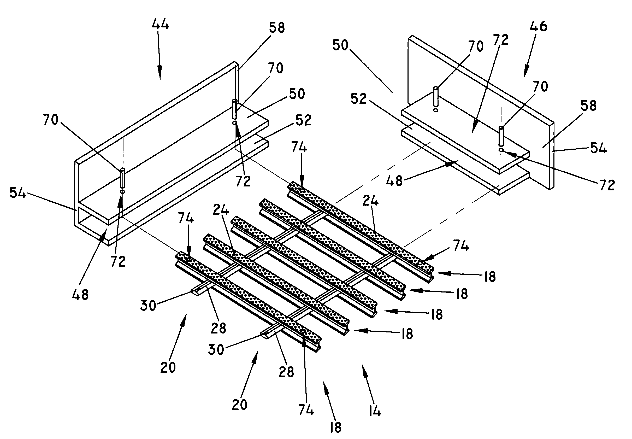 Elevated work platform