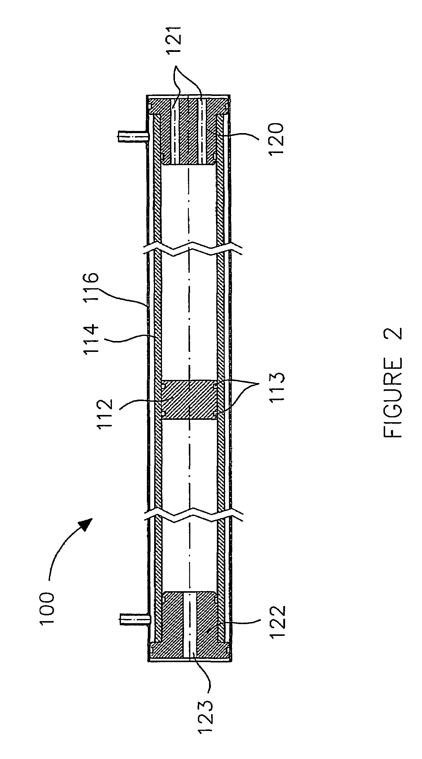 Method and apparatus for compressing a gas to a high pressure