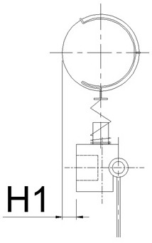 Tracker handheld extended target lens positioning device and method