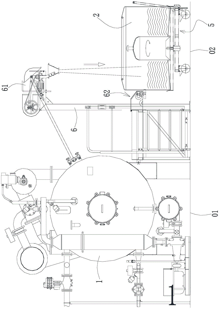 Inner cage conveying mechanical hand