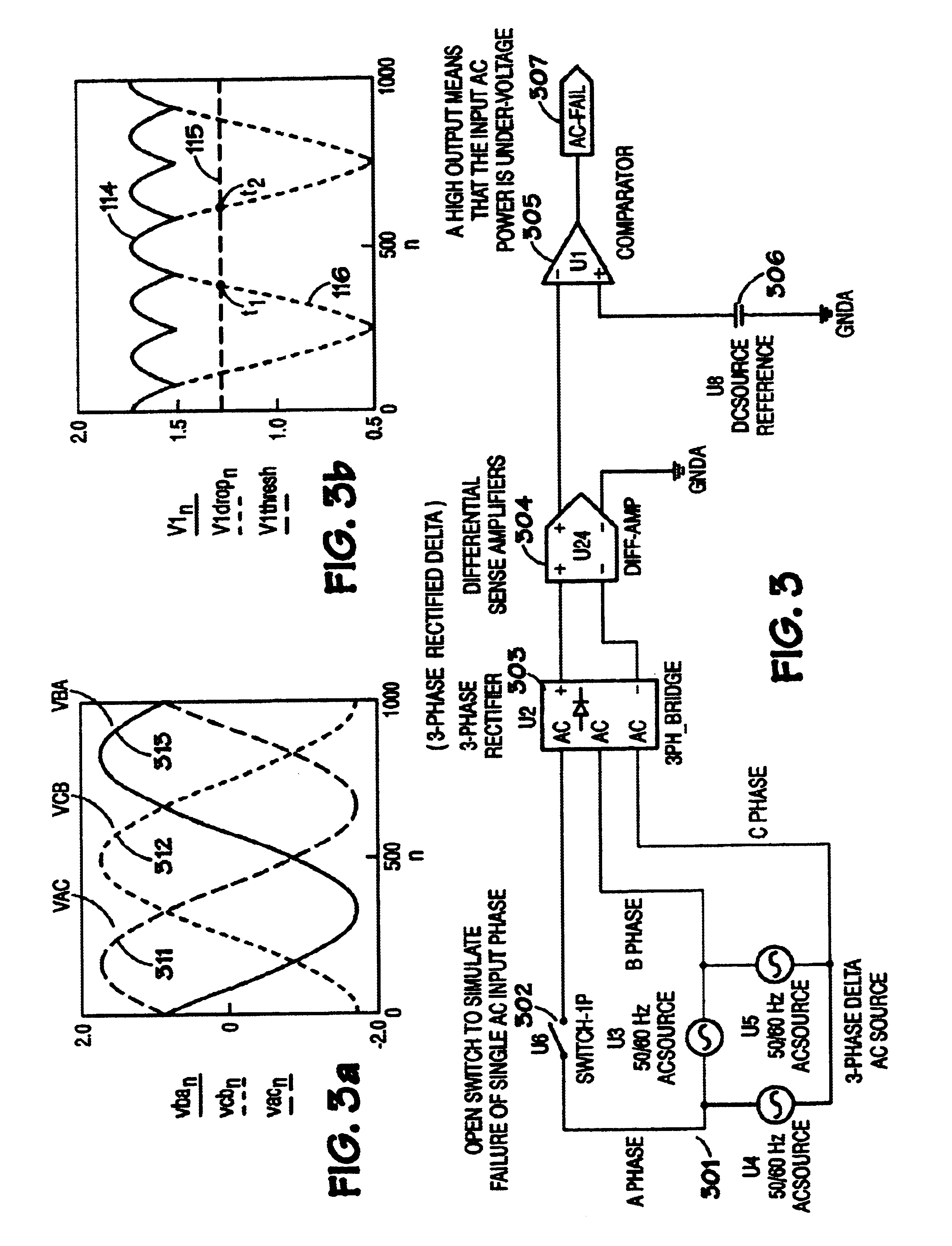 Method and apparatus for transfer control and undervoltage detection in an automatic transfer switch