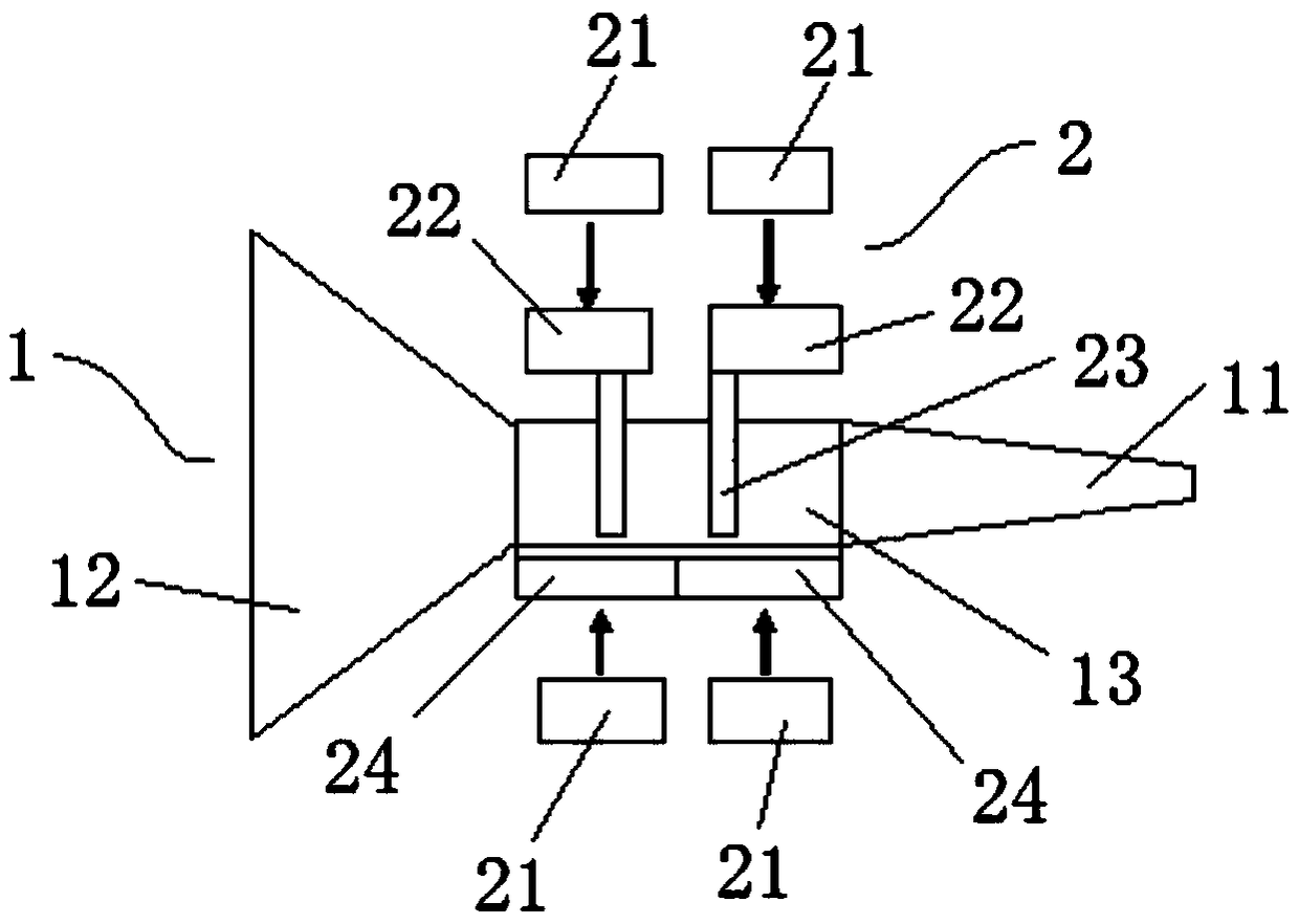 A Noise and Static Pressure Combined Loading Device