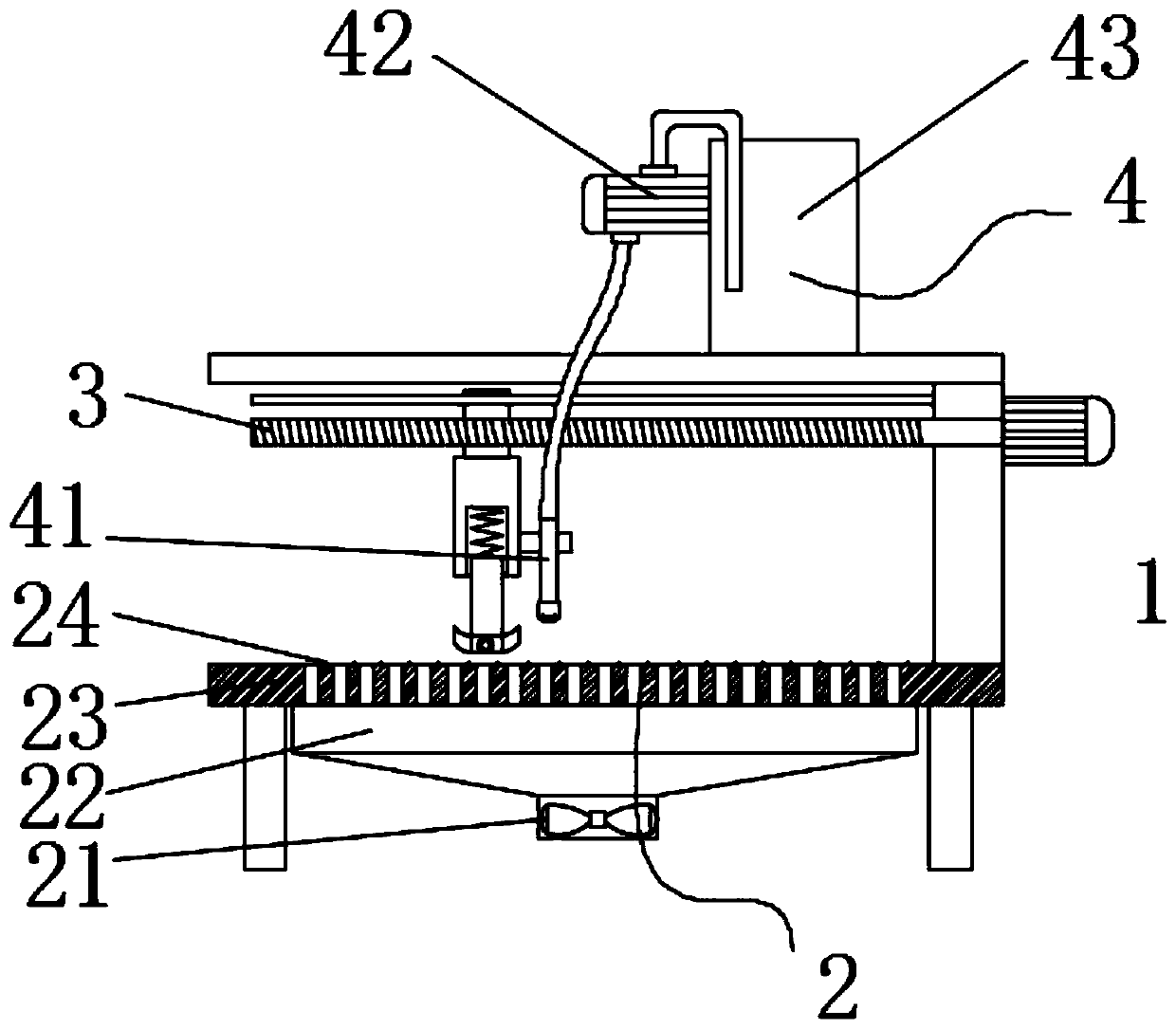 Automatic sweater production system of integrated garment
