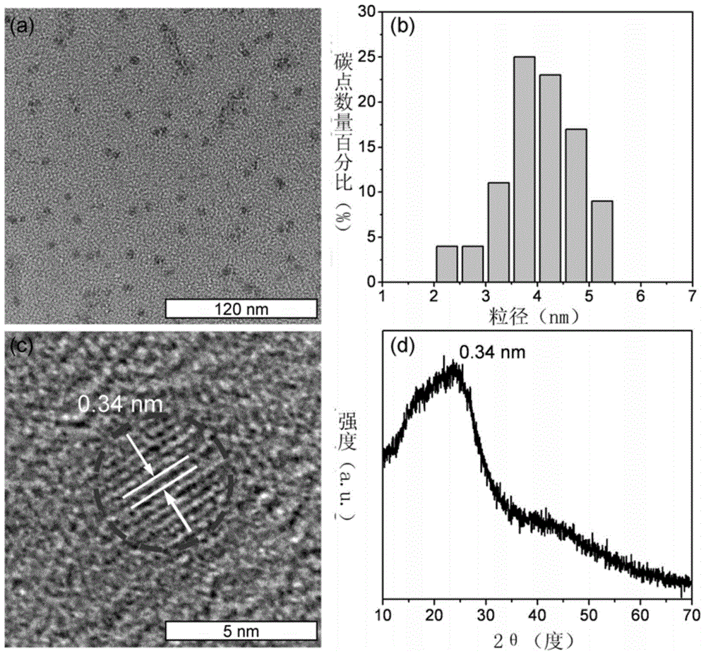 Aspirin-based carbon quantum dot and biological application thereof