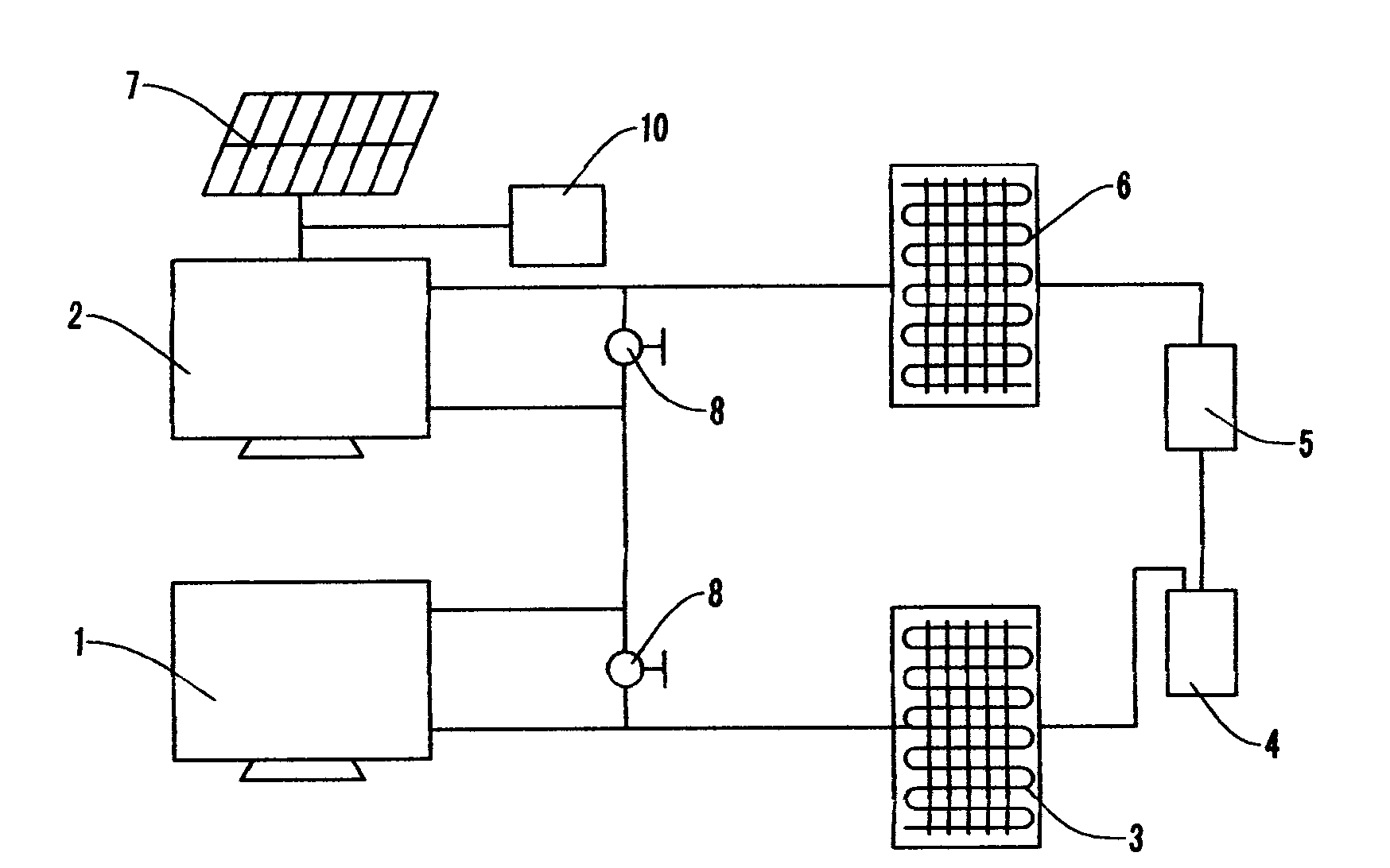 Solar car sunshading and cooling device