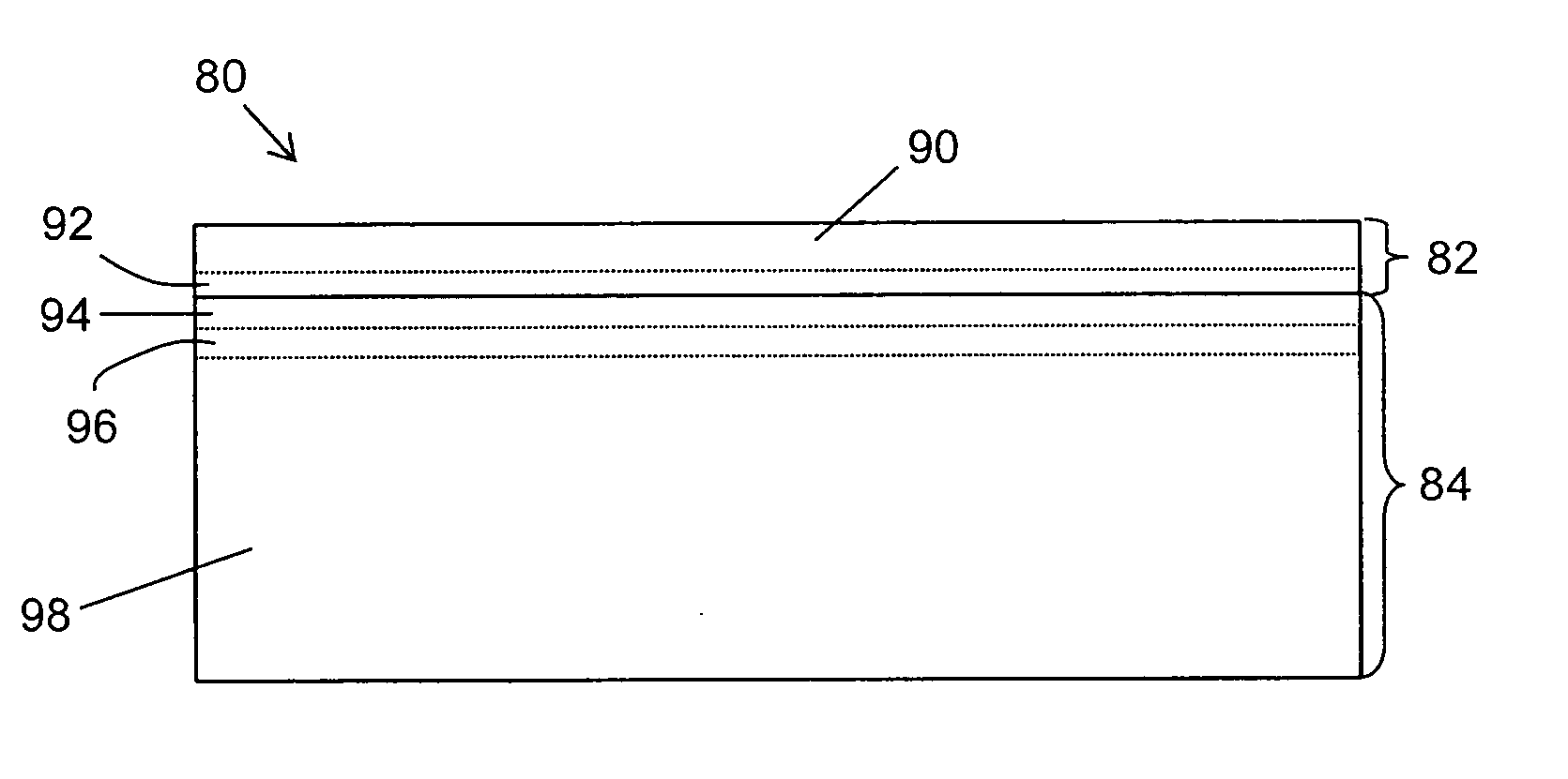 High strain glass/glass-ceramic containing semiconductor-on-insulator structures