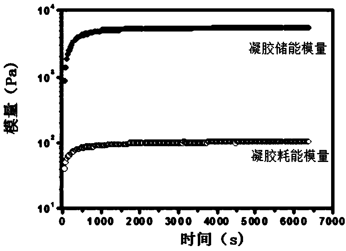Hydrogel adhesive as well as preparation method and application thereof