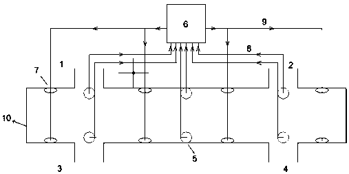 CO2 concentration-based method for counting and managing pedestrians in building evacuation passage