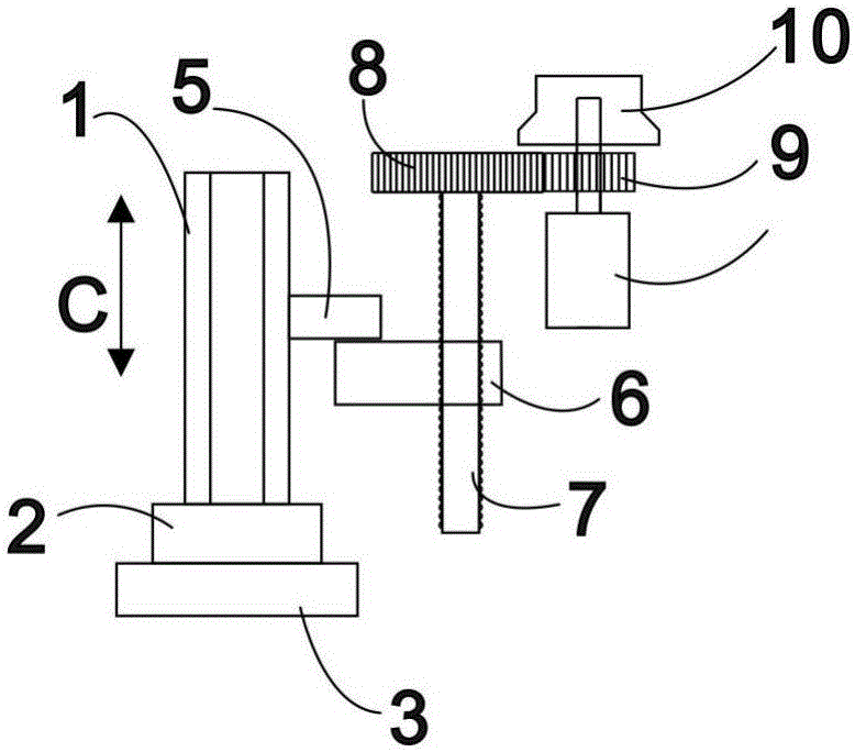 Chamfering device of optical wafer