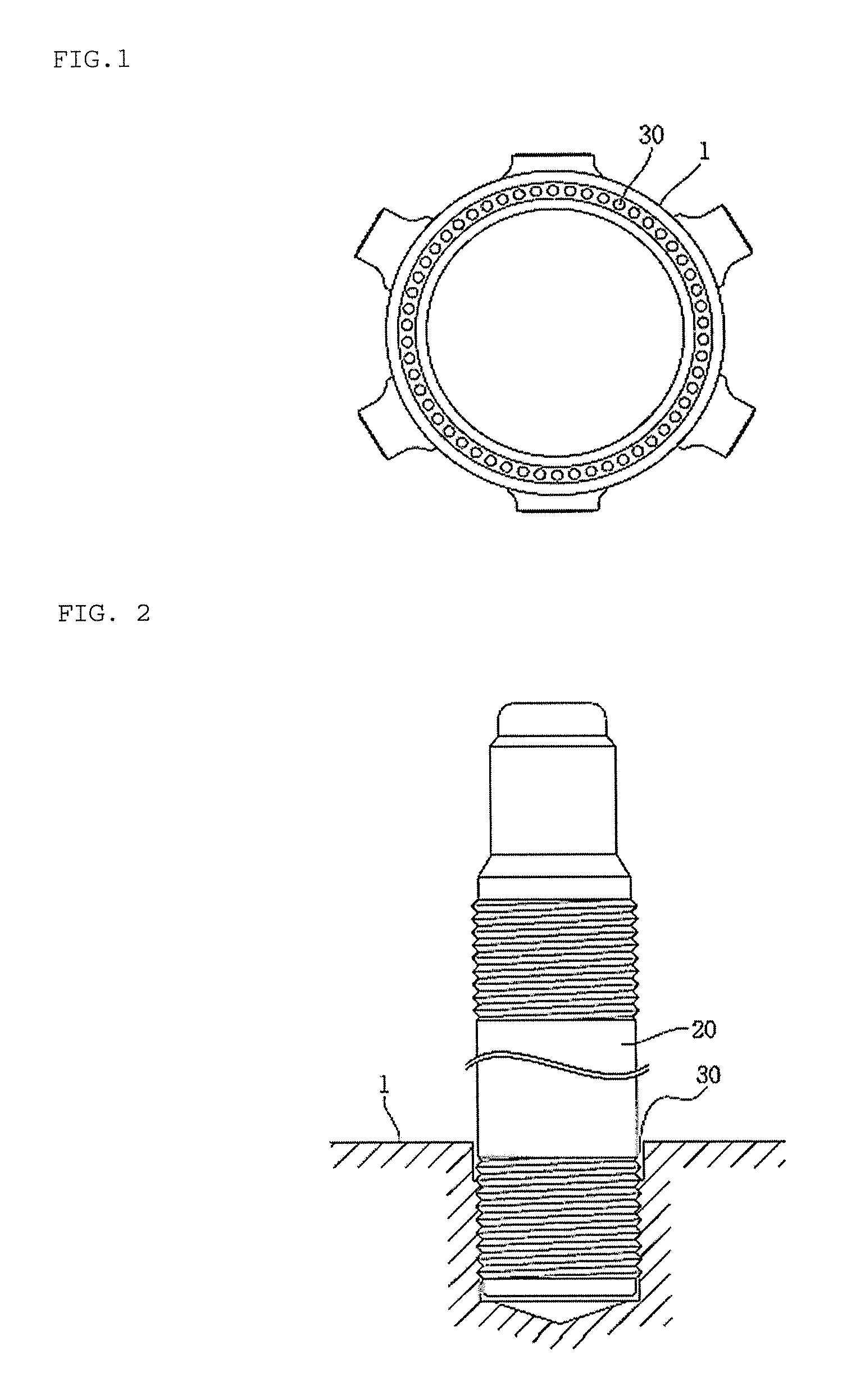 System for automatically cleaning and inspecting stud bolt holes, and managing histories of the stud bolt holes