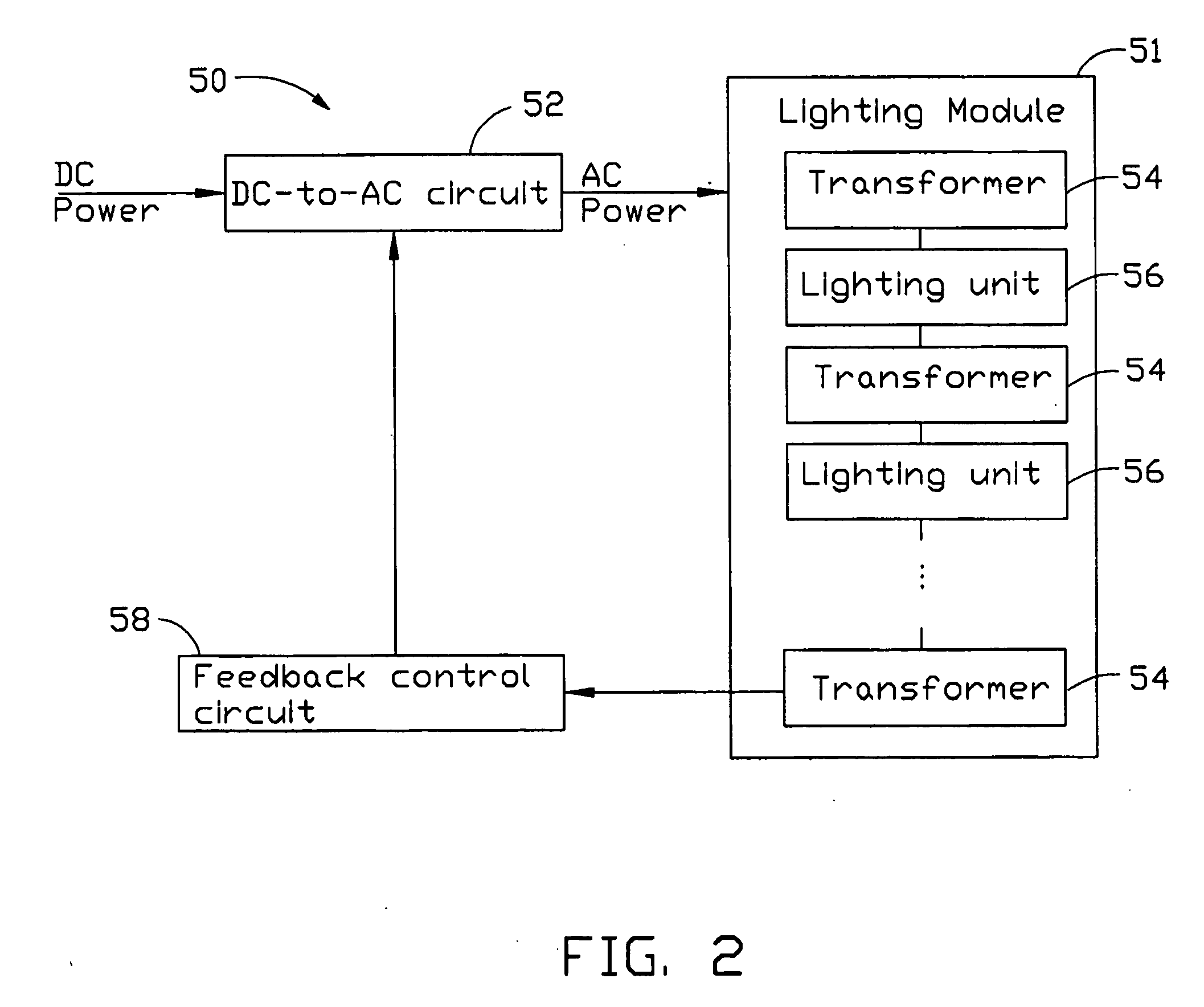 Lighting apparatus formed by serially-Driven lighting units