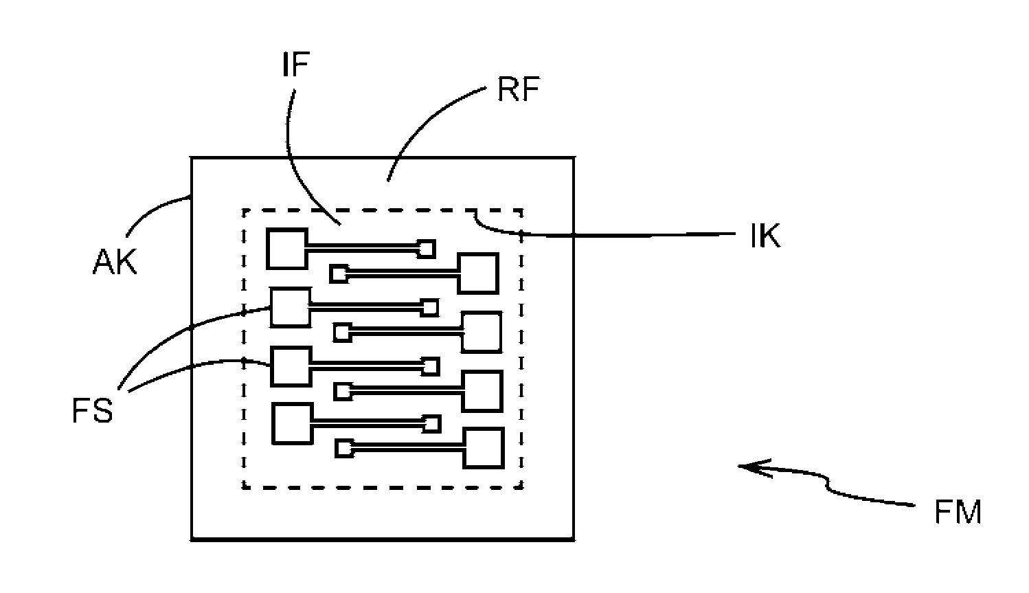 Method for producing a flexible circuit configuration