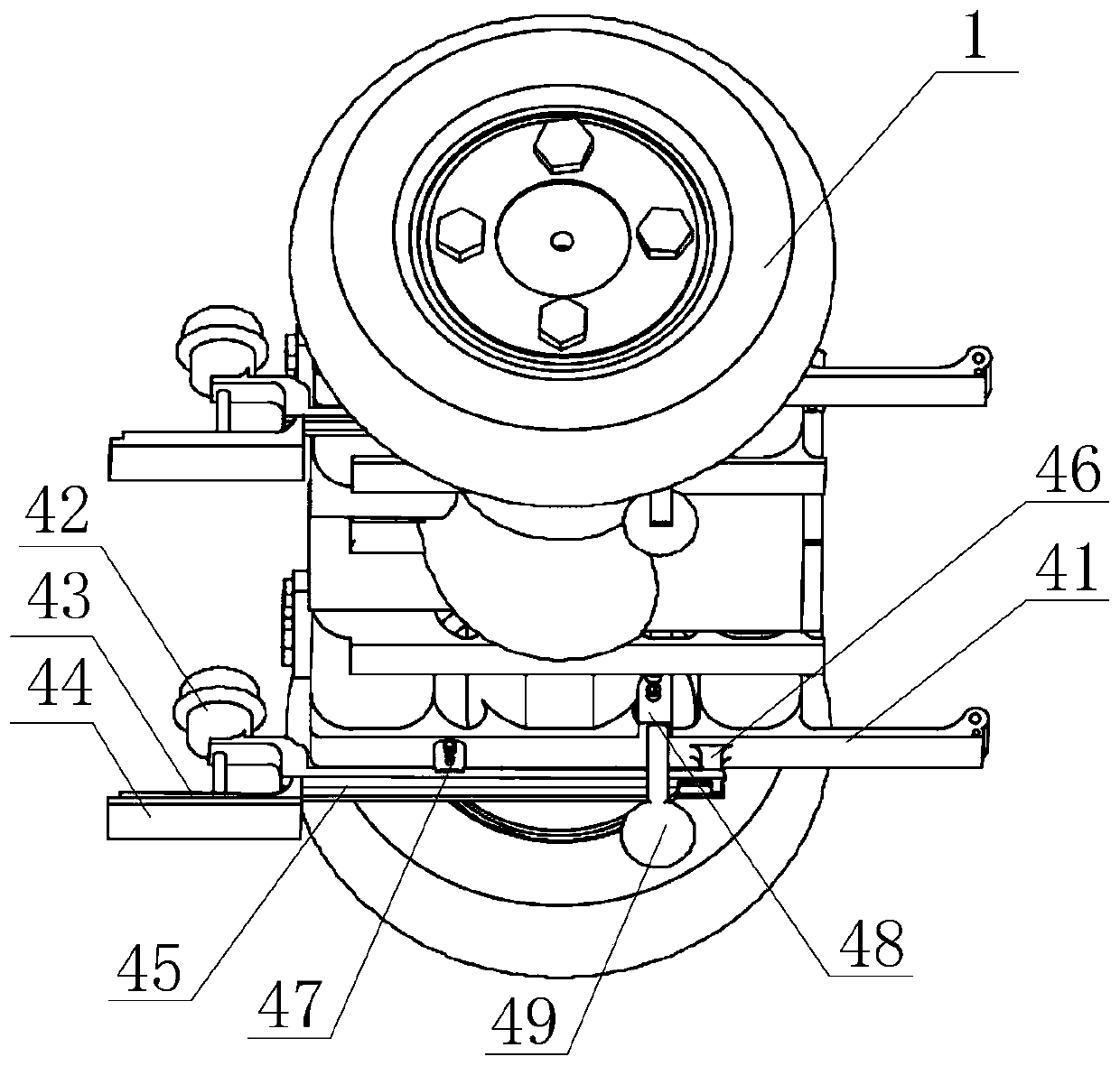 A kind of automobile multifunctional driving axle