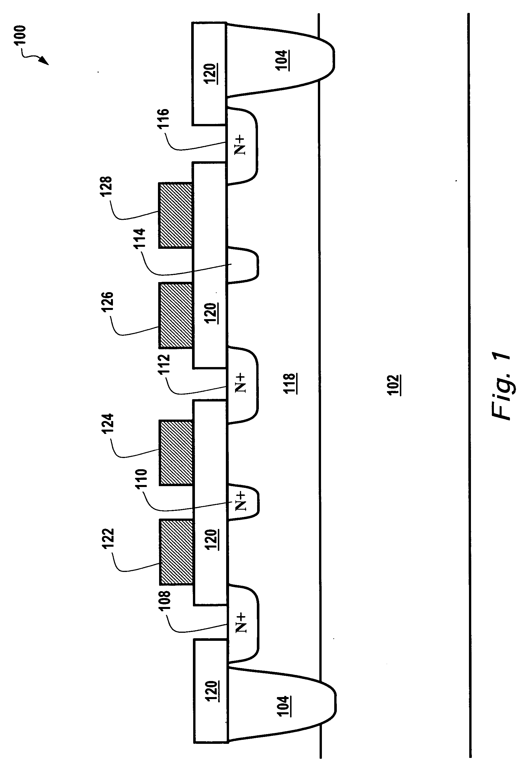 Vertical hall effect device
