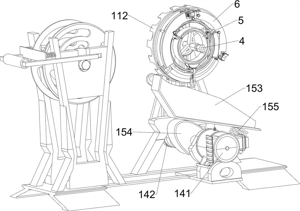 Fixed-length cutting-off equipment for computer host wire harness processing