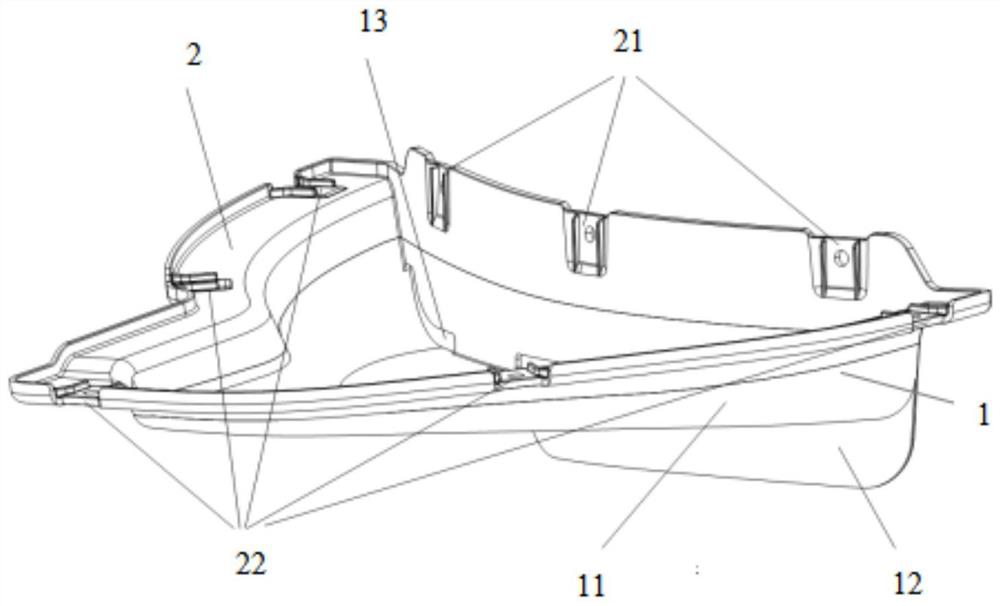 Vehicle front spoiler device