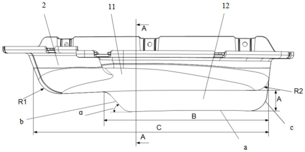 Vehicle front spoiler device