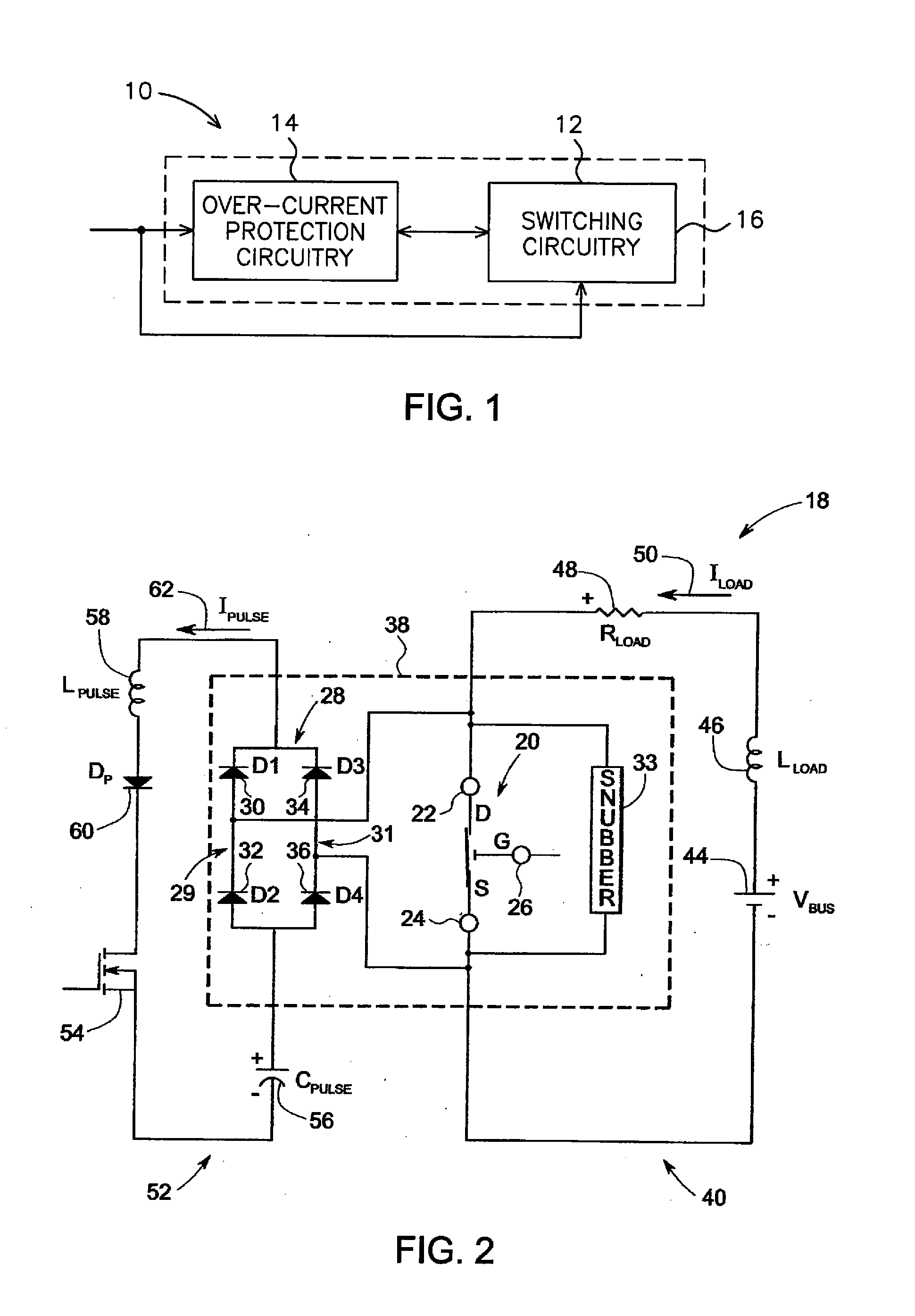 Electromechanical Switching Circuitry In Parallel With Solid State Switching Circuitry Selectively Switchable To Carry A Load Current Appropriate To Such Circuitry