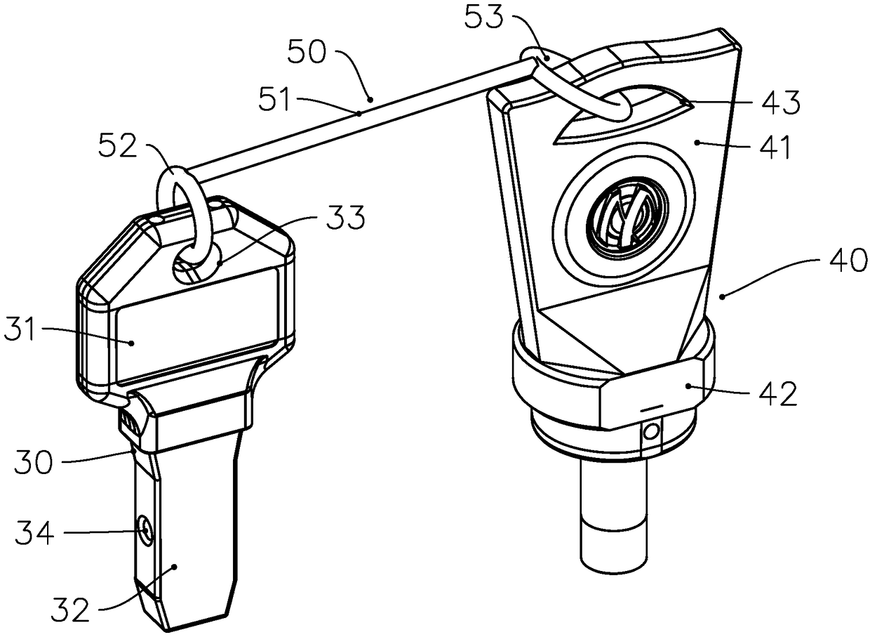 Portable key management box, key management system and usage method