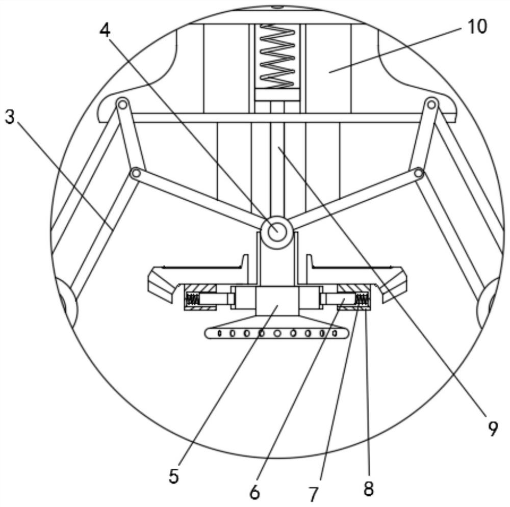 Assembly for avoiding incomplete collection of head face pinching information for 3D game manufacturing