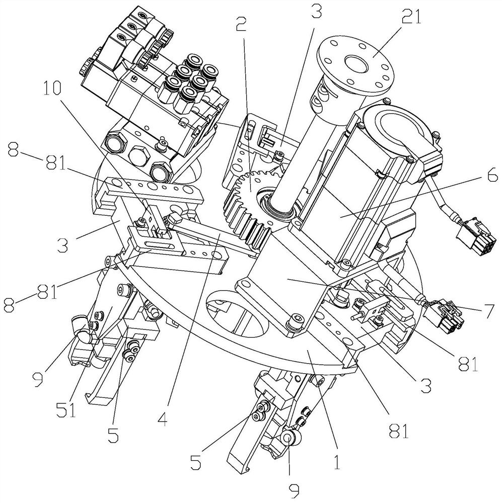 Compressor foot pad clamp