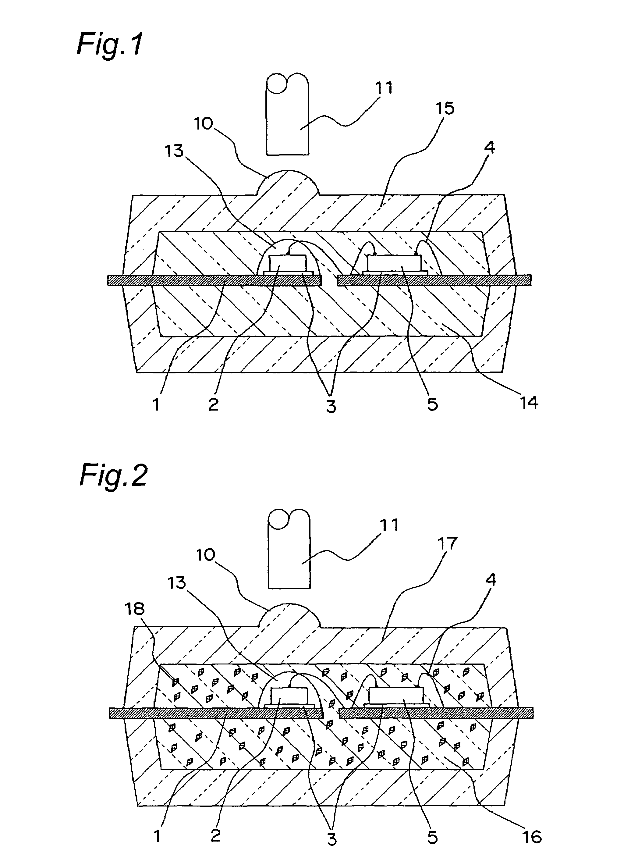 Optical semiconductor device, method for fabricating the same, lead frame and electronic equipment