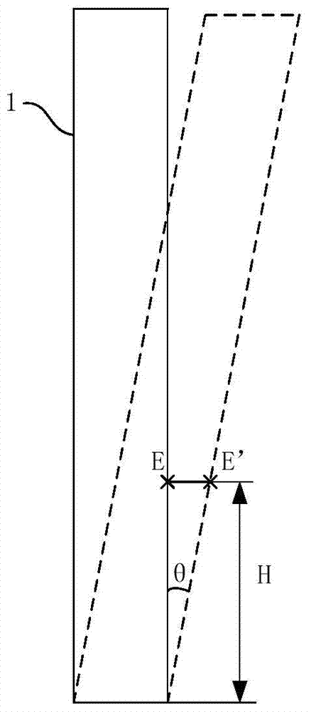 Method for measuring gradient of tower