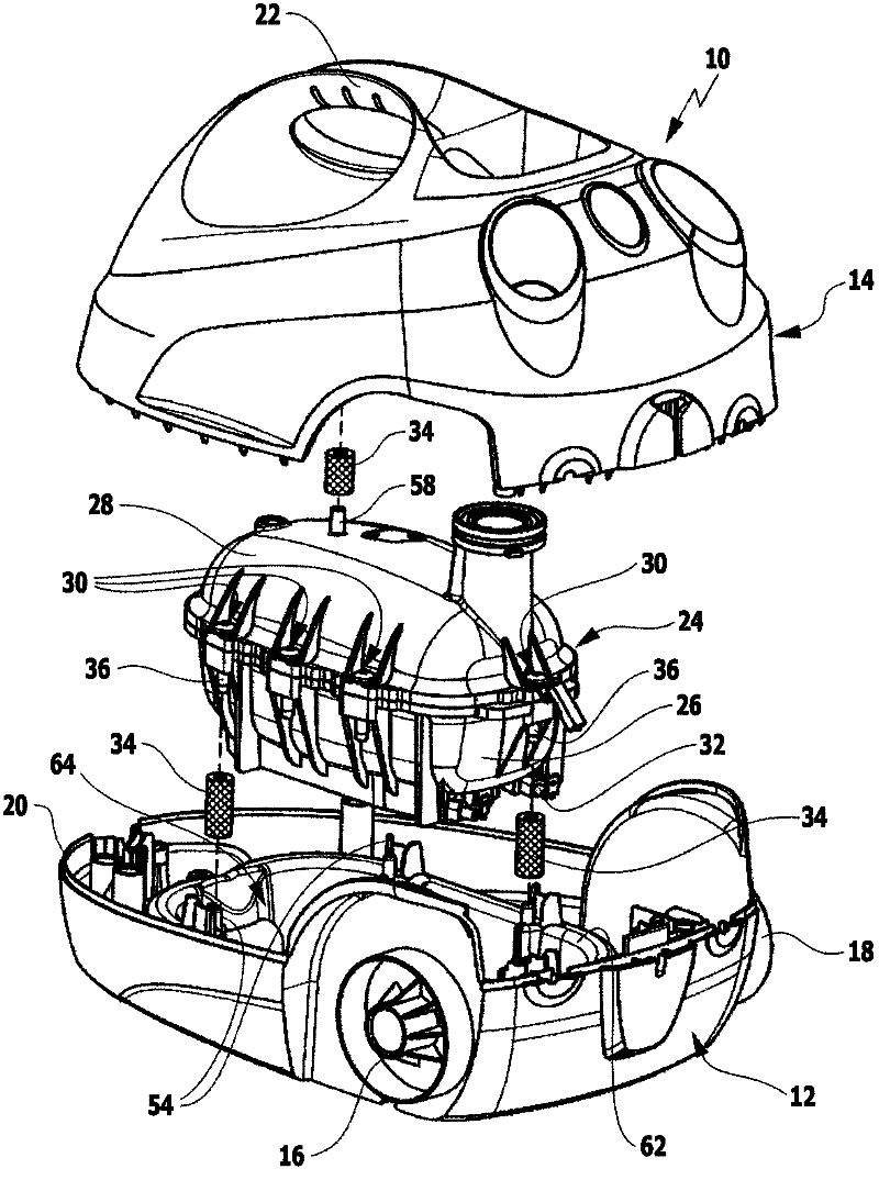 Steam cleaning device