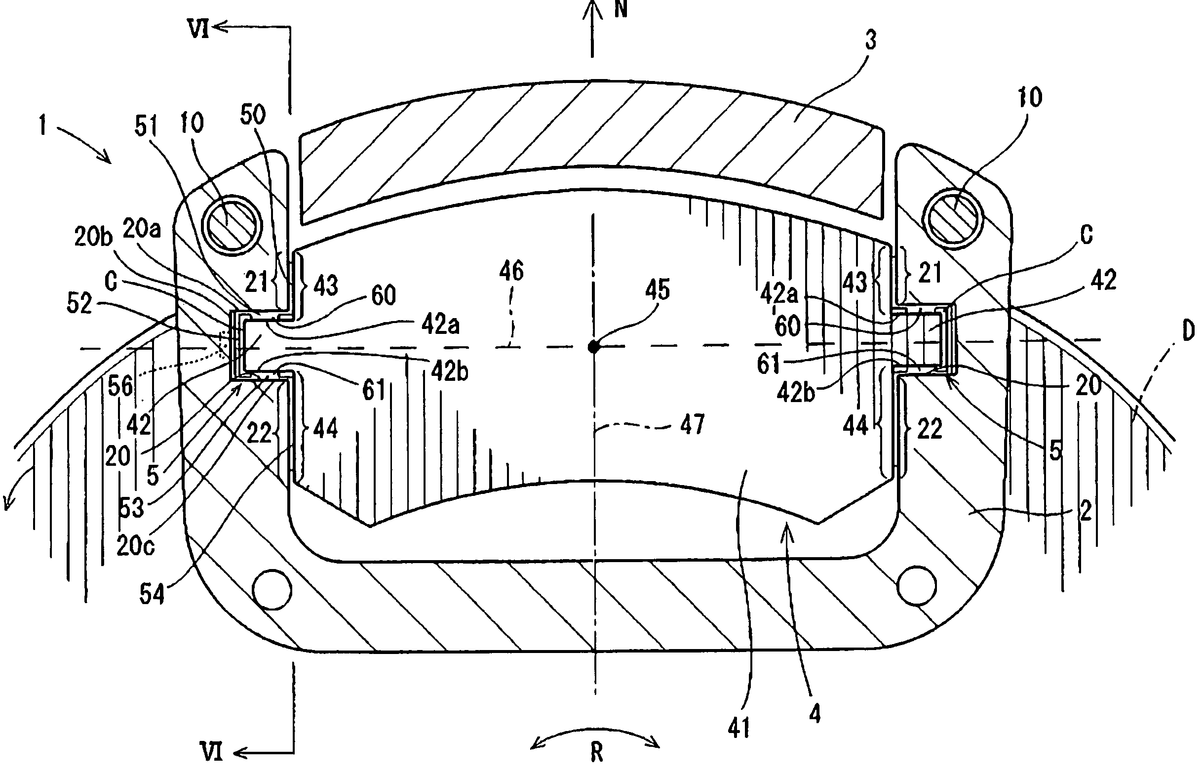 Disk brake devices