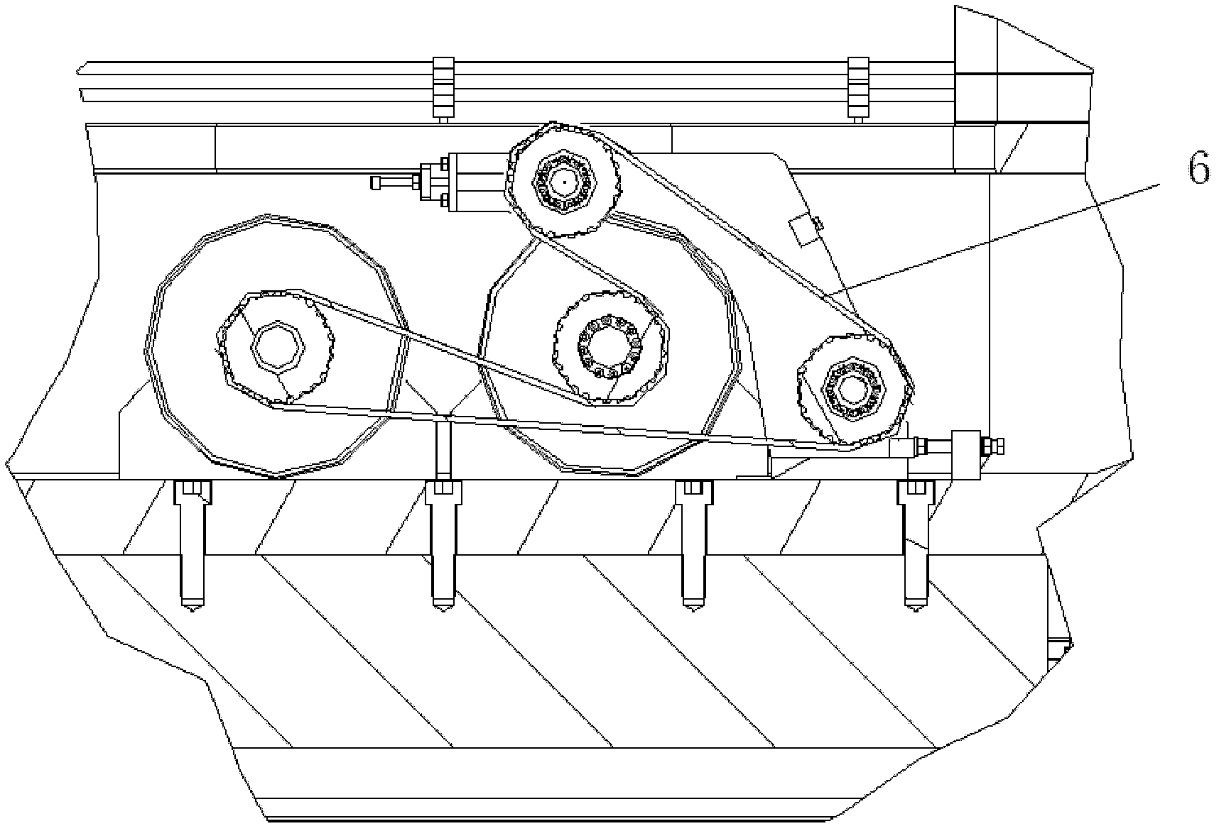 Artificial quartz stone pressing system