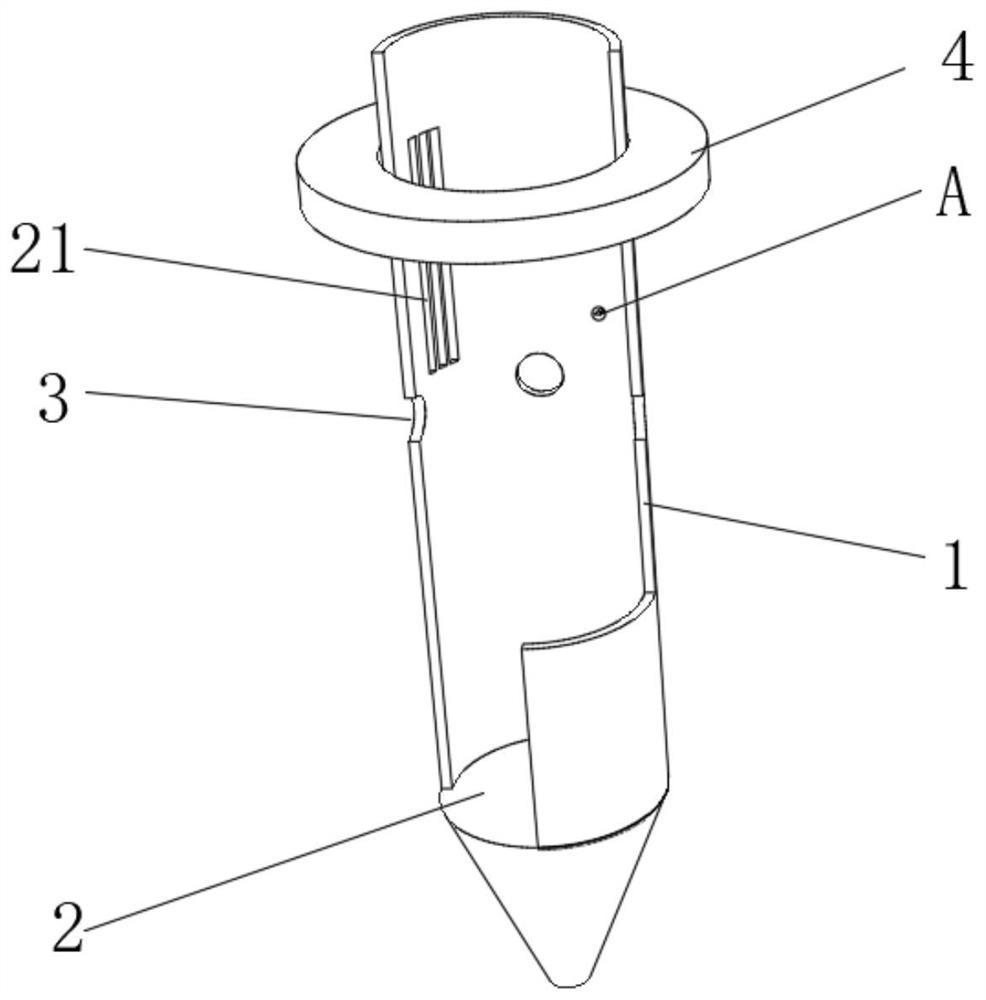 Farmland soil improvement pre-burying device