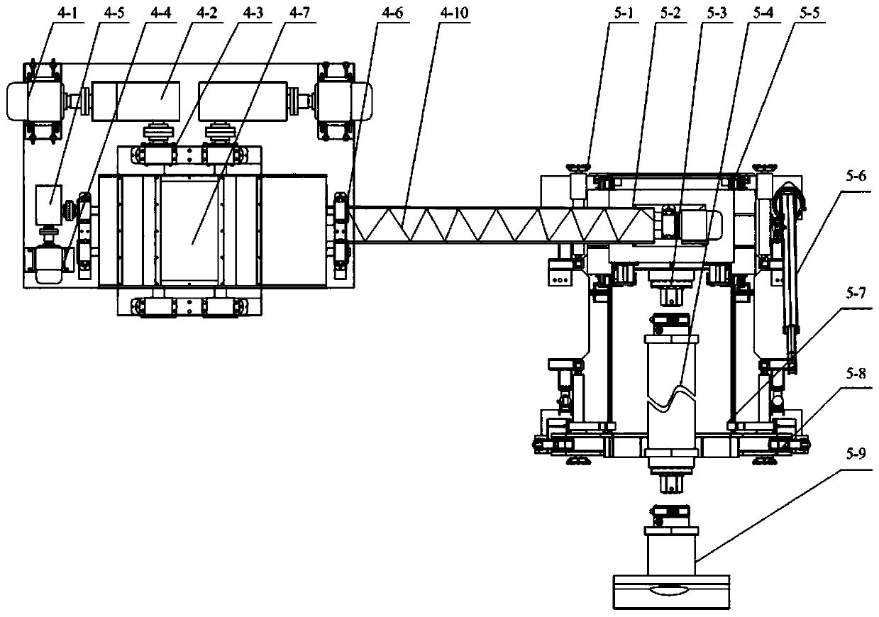 Pneumatic filling system and process for open-air side coal goaf