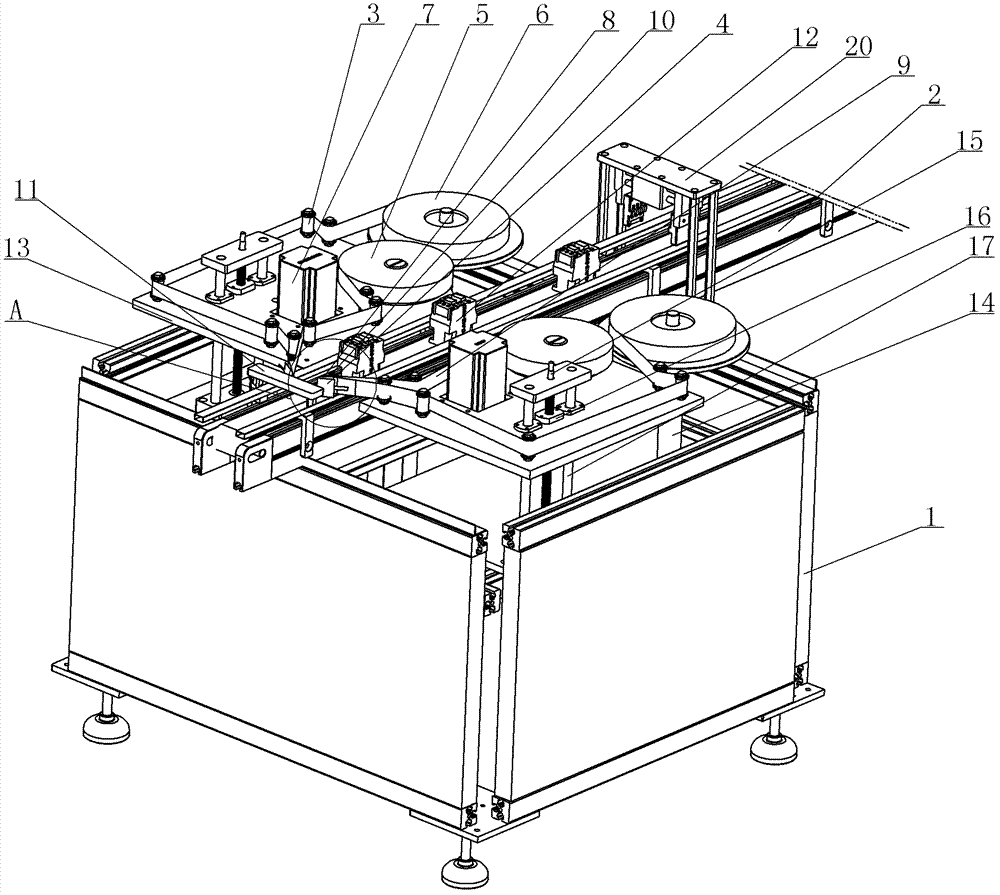 AC (alternating current) contactor automatic labeler