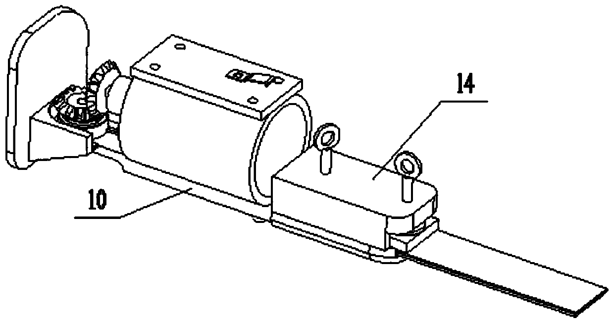 A surface grinding device