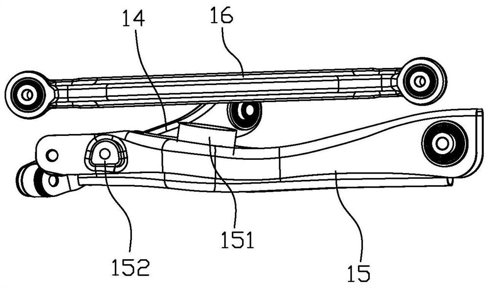 Five-link suspension system and vehicle