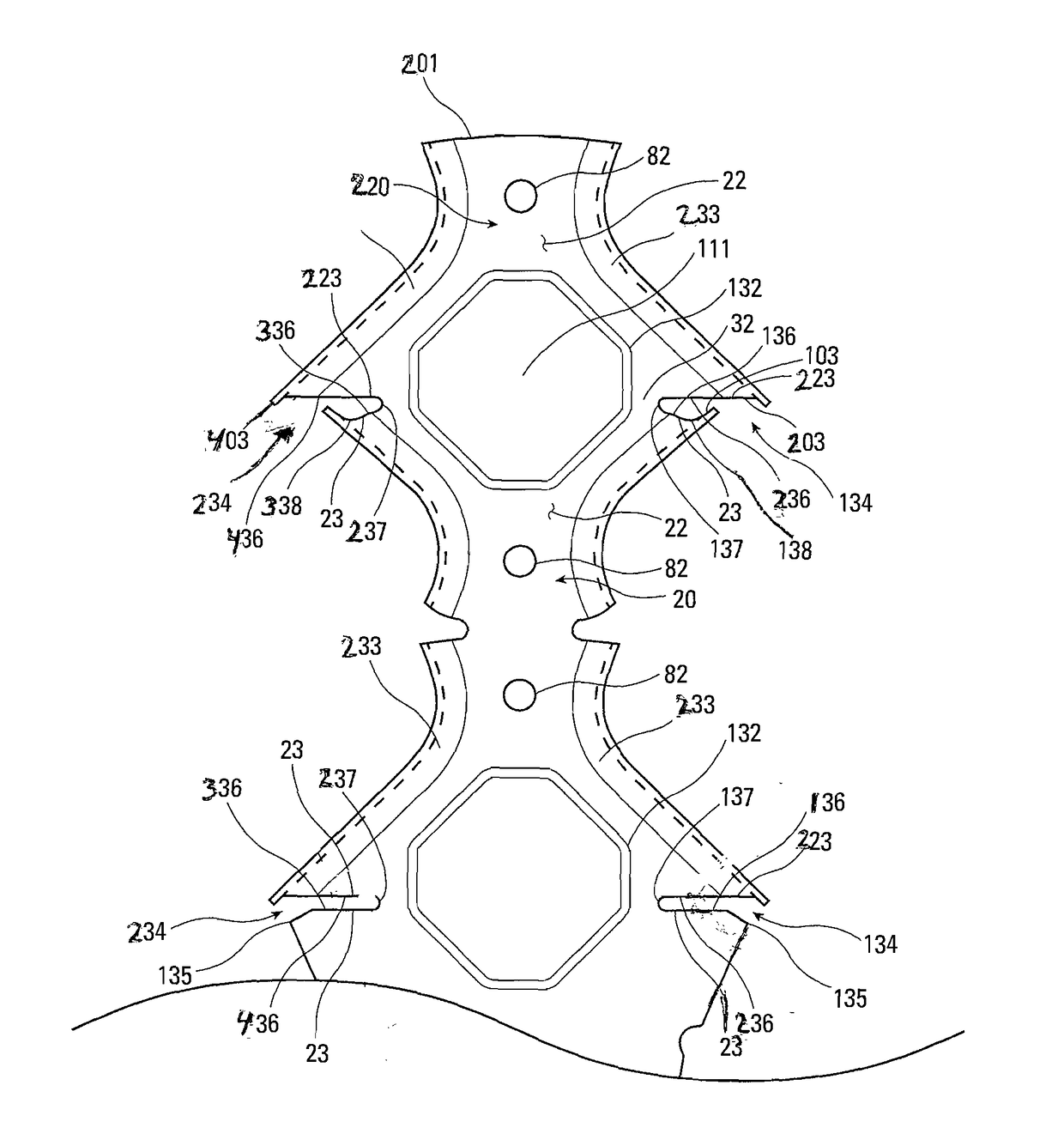 Offset Notch Bridging Connector