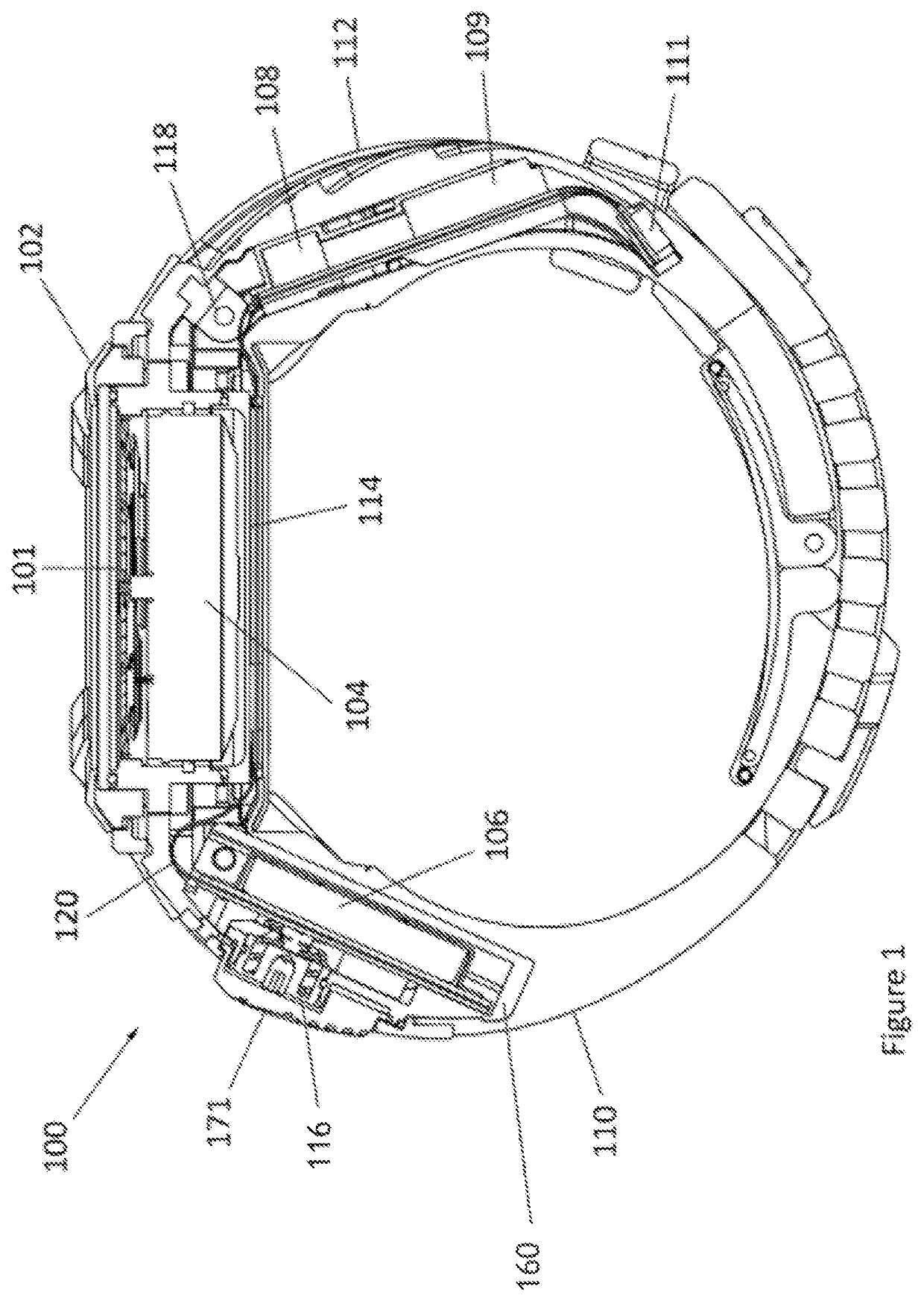 Watch incorporating car key