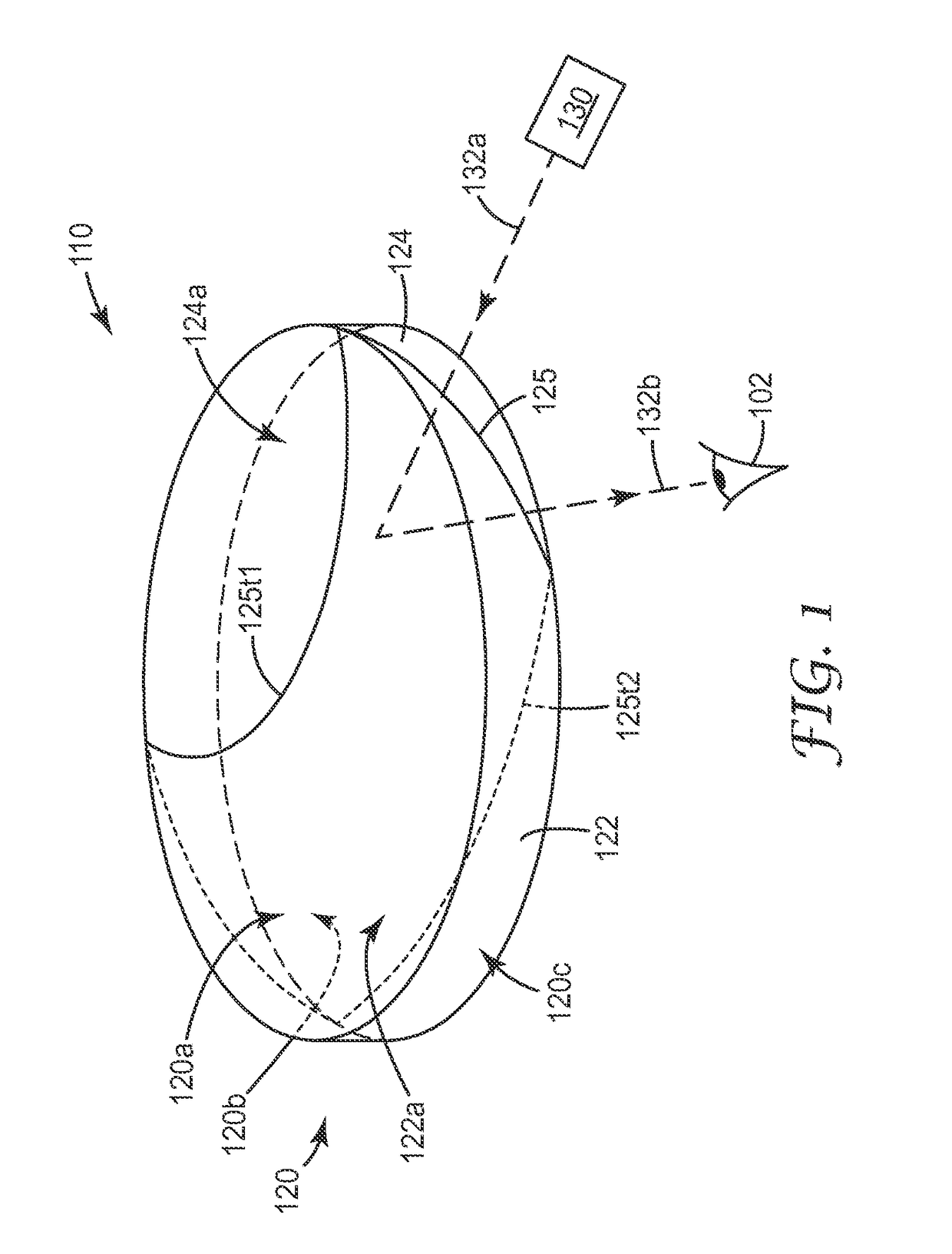 Lens with embedded multilayer optical film for near-eye display systems