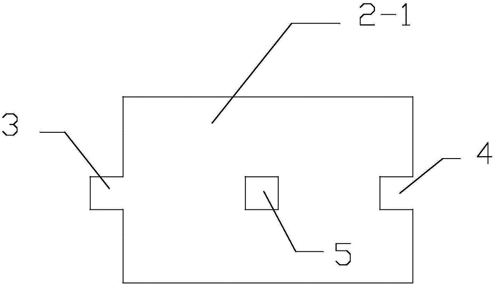 Novel combined concrete protection wall for manual rectangular anti-slide digging pile and installation method of novel combined concrete protection wall