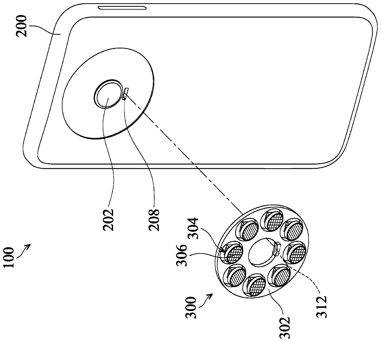 Image processing system and flash device