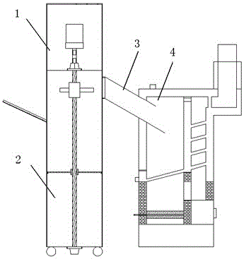 Household direct-fired heating equipment using straw briquette as fuel