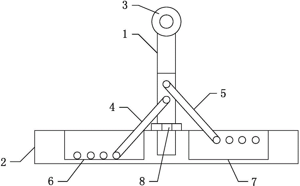 Large-diameter heavy pipe lifting device